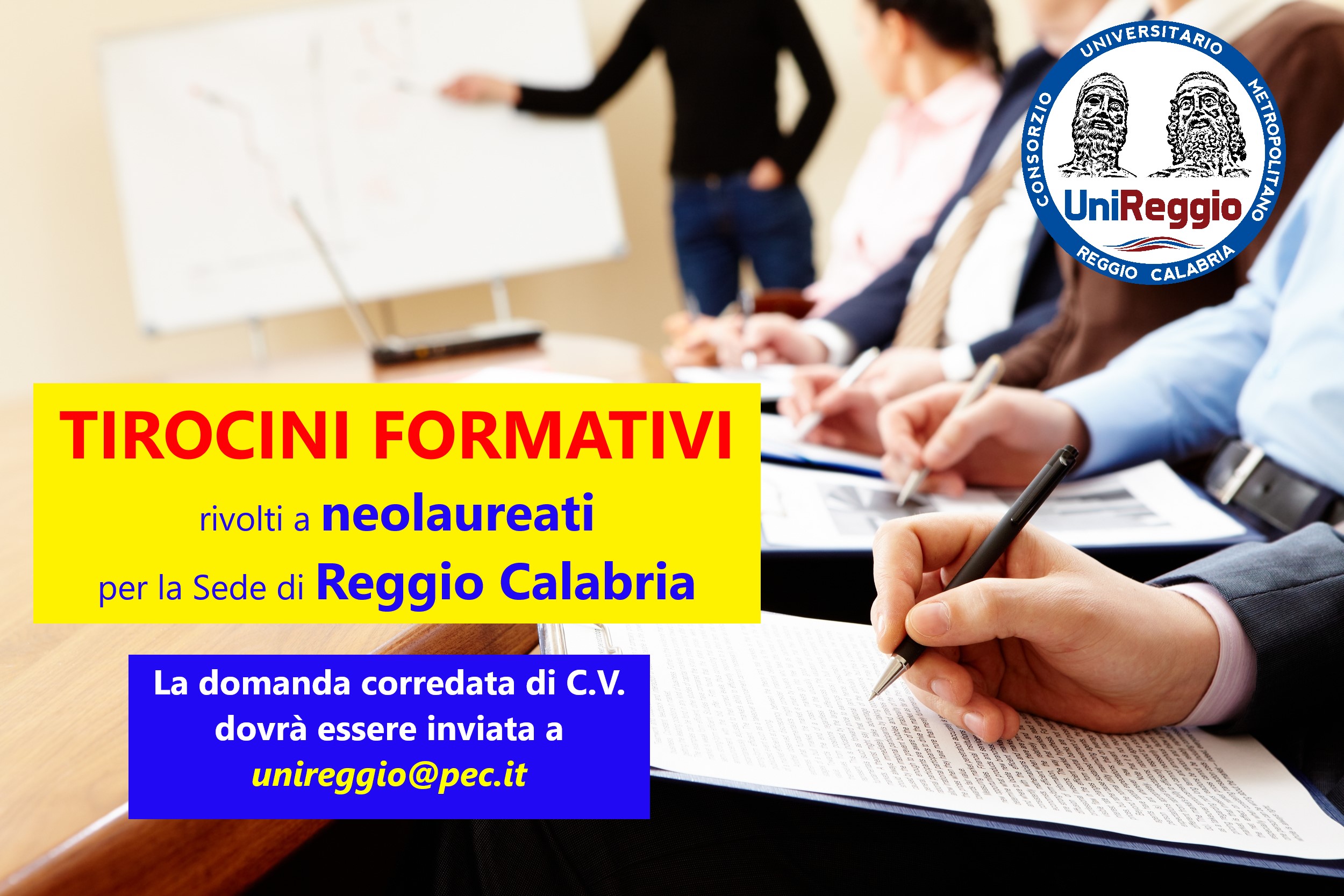 Tirocini Formativi: presenta la domanda - UniReggio