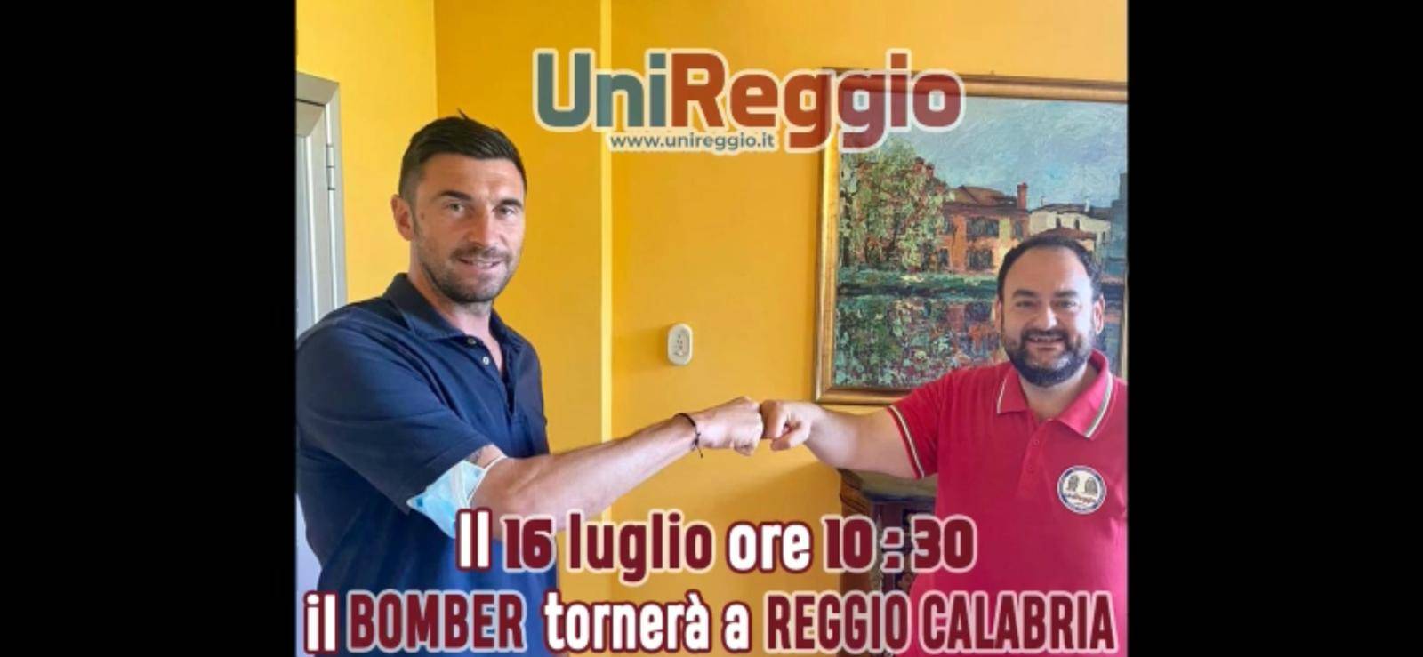 IL BOMBER EMILIANO BONAZZOLI GRAZIE A UNIREGGIO RITORNA A REGGIO CALABRIA