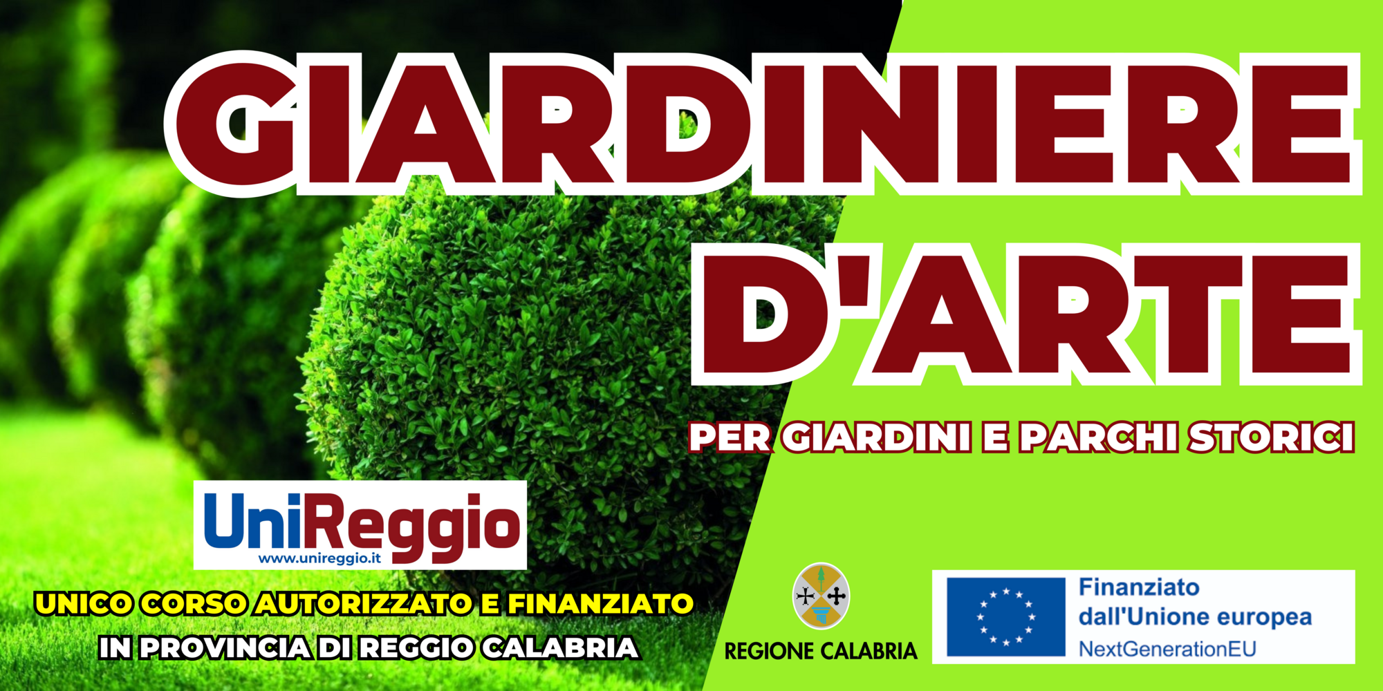 LOCANDINA good GIARDINIERE D’ART